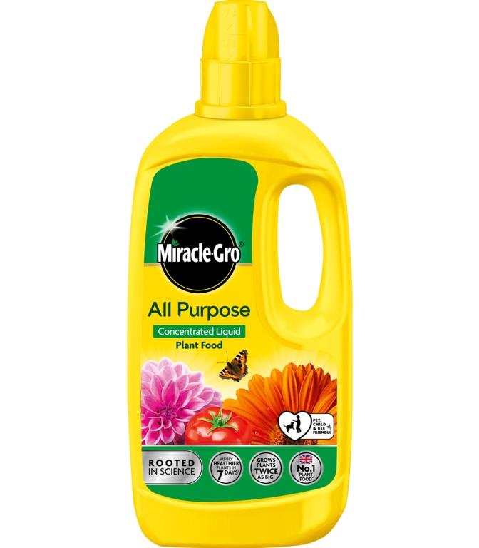 Miracle-Gro® All Purpose Concentrate Liquid Plant Food 800ml Miracle-Gro® All Purpose Concentrate Liquid Plant Food 800ml